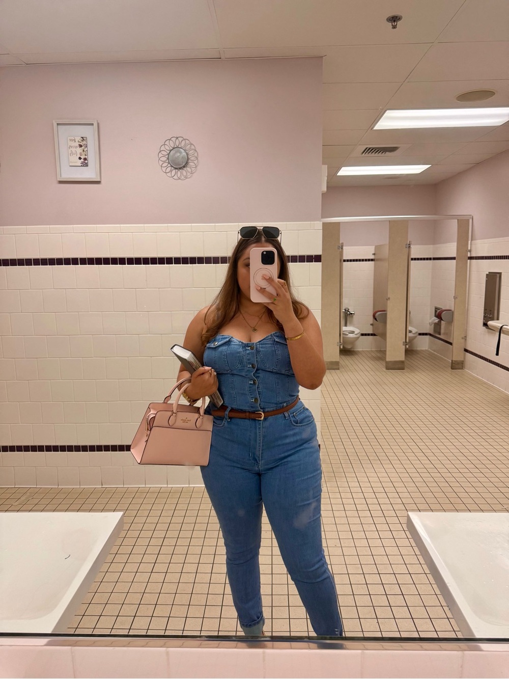 Denim jumpsuit - Picture 3 of 4